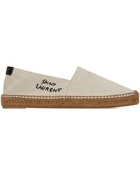 Saint Laurent - Signature Canvas Espadrilles - Lyst