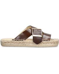 Loewe - Petal Espadrille Slides - Lyst
