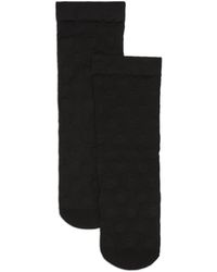 Burberry Monogram Socks - Black