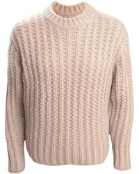 Alan Scott - Cashmere Feather Knit Sweater - Lyst