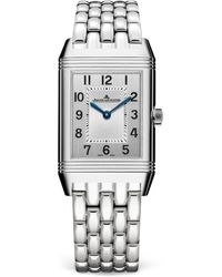 Jaeger-lecoultre - Stainless Steel And Diamond Reverso Classic Duetto Watch 24.4mm - Lyst