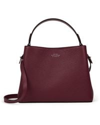 Smythson - Leather Day Cross-Body Bag - Lyst