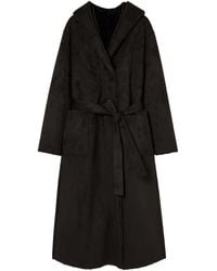Marina Rinaldi - Reversible Faux Fur Coat - Lyst
