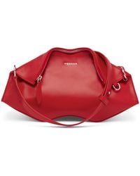 McQueen - Leather Manta Clutch Bag - Lyst