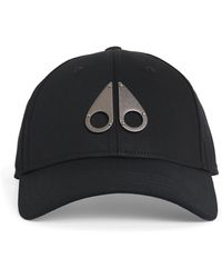 Moose Knuckles - Cotton Logo Baseball Cap - Lyst