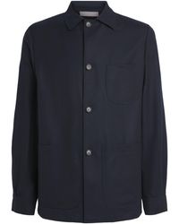 Corneliani - Virgin Wool Overshirt - Lyst