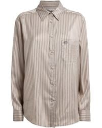 Blazé Milano - Silk Stripe Shirt - Lyst