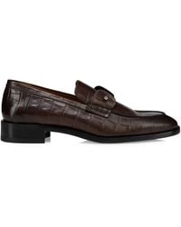 Christian Louboutin - Chambelimoc Leather Loafers - Lyst