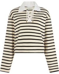 Claudie Pierlot - Breton Stripe T-Shirt - Lyst