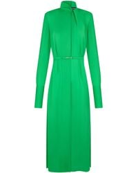 Tom Ford - Silk Shirt Maxi Dress - Lyst