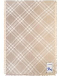 Burberry - Wool-Silk Gradient Check Scarf - Lyst
