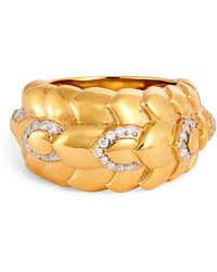 Nadine Aysoy - And Diamond Cobra Ring - Lyst