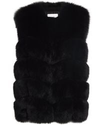 Yves Salomon - Fox Fur Gilet - Lyst