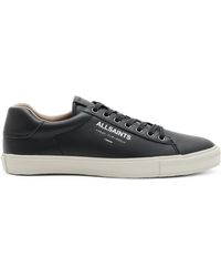 AllSaints - Leather Underground Low-top Sneakers - Lyst