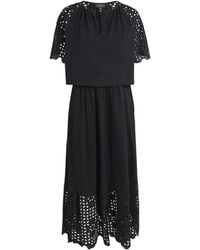 ME+EM - Broderie Anglaise 2-In-1 Maxi Dress - Lyst