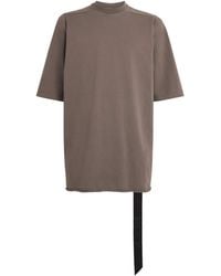 Rick Owens - Organic Cotton Jumbo T-Shirt - Lyst