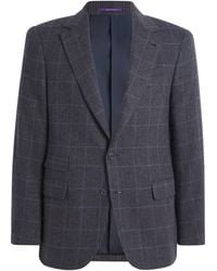 Ralph Lauren - Cashmere Check Gregory Blazer - Lyst