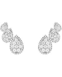 Boucheron - And Diamond Serpent Bohème Three Motifs Earrings - Lyst