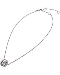 BVLGARI - And Diamond B.Zero1 Necklace - Lyst