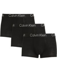 Calvin Klein - Ultra Soft Modern Trunks (pack Of 3) - Lyst