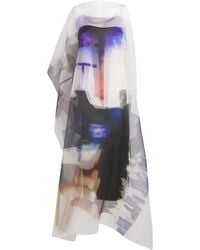 ROKSANDA - Silk Tulle Eren Midi Dress - Lyst