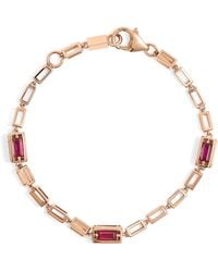Suzanne Kalan - And Ruby Large Block Chain Bracelet - Lyst