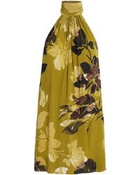 Away That Day - Halterneck Ibiza Mini Dress - Lyst