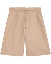 Balenciaga - Cotton Tailored Shorts - Lyst