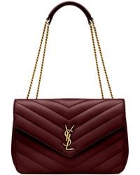 Saint Laurent - Large Loulou Shoulder Bag - Lyst