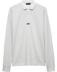 Prada - Cotton Rugby Shirt - Lyst