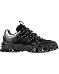 Jimmy Choo - Diamond X Leather Sneakers - Lyst
