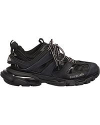 Balenciaga - Track Nylon And Mesh Trainers - Lyst