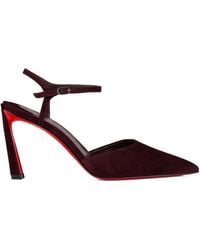 Christian Louboutin - Condora Riviera Veau Velours Pumps 85 - Lyst