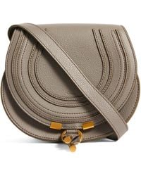 Chloé - Small Leather Marcie Saddle Bag - Lyst