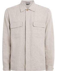 Sunspel - Linen Overshirt - Lyst