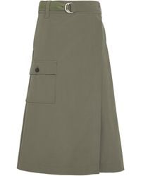 MAX&Co. - Wrap Midi Skirt - Lyst