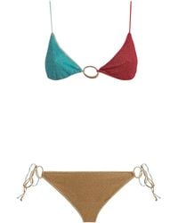Oséree - Metallic Lumiére Bikini - Lyst
