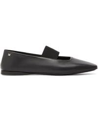 Max Mara - Nappa Leather Ballet Flats - Lyst