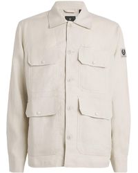 Belstaff - Linen Forge Overshirt - Lyst