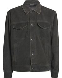 Rag & Bone - Goat Suede Jacket - Lyst