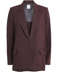Eleventy - Linen Blazer - Lyst
