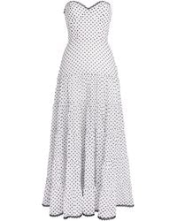 Charo Ruiz - Polka Dot Jimena Midi Dress - Lyst