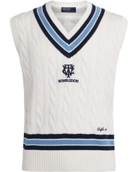Ralph Lauren - X Wimbledon Cotton Sweater Vest - Lyst
