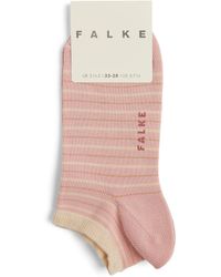FALKE - Glitter-embellished Striped Socks - Lyst