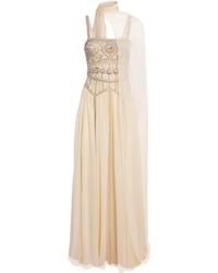 Zuhair Murad - Embellished Scarf Gown - Lyst