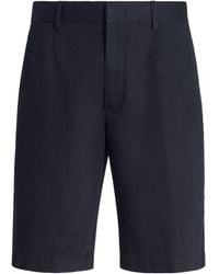Zegna - Cotton-linen Summer Chino Shorts - Lyst