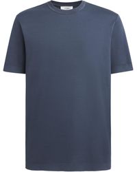 Eton - Cotton T-Shirt - Lyst