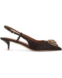 Kurt Geiger - Satin Belsize Slingbacks - Lyst