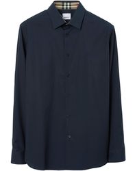 Burberry - Stretch-Cotton Ekd Shirt - Lyst
