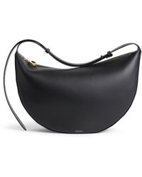 JOSEPH - Large Leather Bean Shoulder Bag - Lyst
